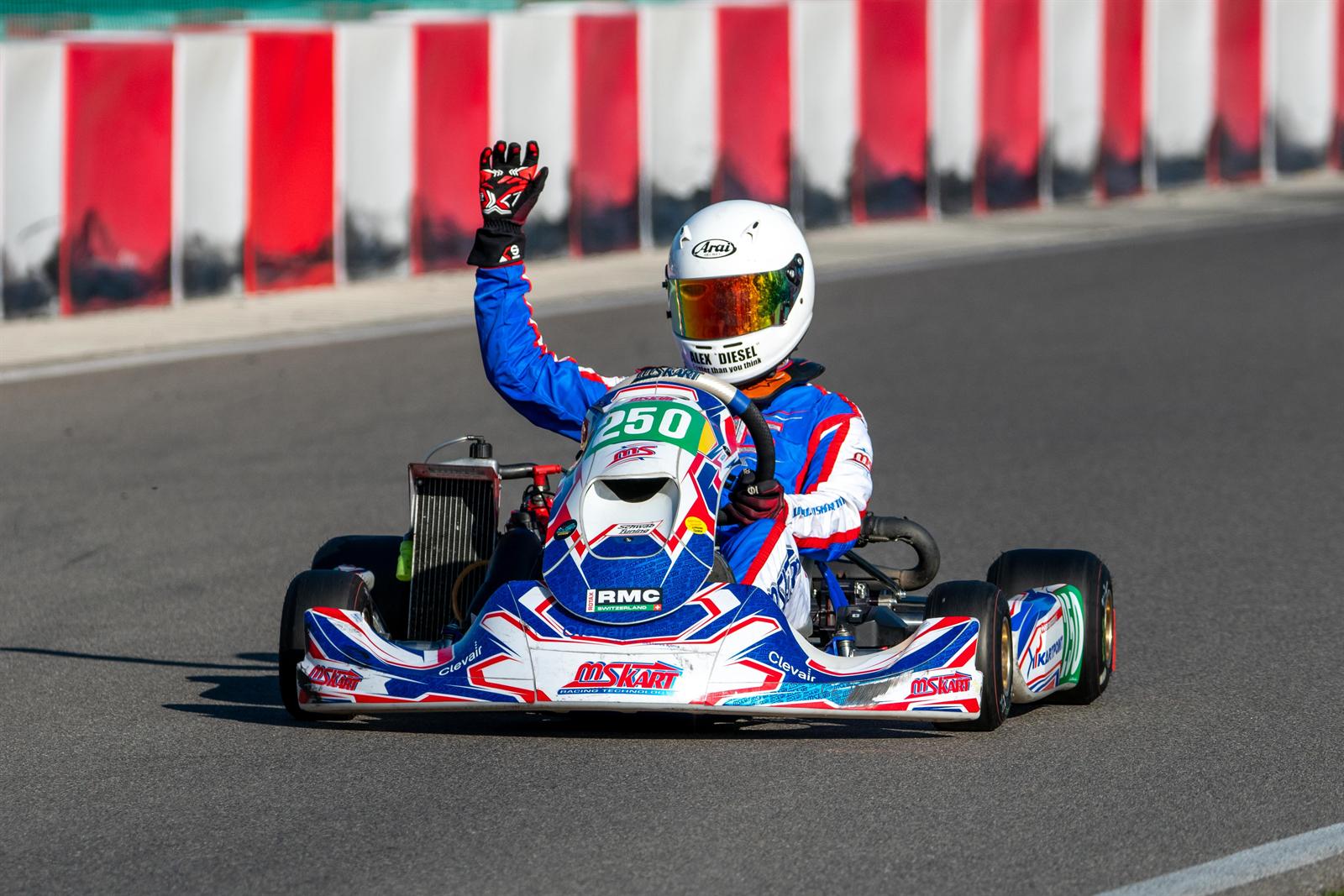 Kart race at Rotax Cup Wohlen